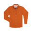 Poncho Outdoors Men's Western Snapshirt tan front view
