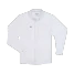 Poncho Outdoors Men's Western Snapshirt Odessa White flat lay