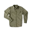 Poncho Men's Hidalgo Denim Snapshirt in Olive Green