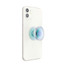 PopSockets Clear Iridescent PopGript front view