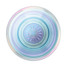 PopSockets Phone Grip Clear Iridescent side angle