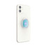 PopSockets Clear Iridescent PopGrip collapsed detail