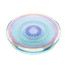 PopSockets Phone Grip Clear Iridescent light reflection