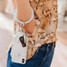The O-Venture Silicone Big O Key Ring in Disco Ball