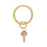 The O-Venture Silicone Big O Key Ring in Champagne