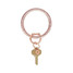 O-Venture Resin Big O Key Ring Rosé flat lay