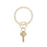 The O-Venture Silicone Big O Key Ring in 24K Gold