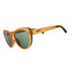 The Goodr Glam G Sunglasses in Translucent Tan
