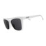 The Acetate Polarized Oval CC Sunglasses 5469-B-A in White