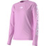The North Face Girls' Youth Amphibious Long Sleeve in Cyber Pink