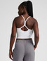 Beyond Yoga Women's Spacedye Slim Racerback Cropped Tank White back view