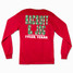 Racquet & Jog Christmas 2024 Long Sleeve Tee in Red Racquet & Jog Christmas 2024 Long Sleeve Tee in Red