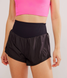 FP Movement Women's Carpe Diem Shorts in Black detail view