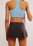 FP Movement Women's Hot Shot Mini Skort in Black