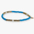 Ink & Alloy Rory Sequin Stretch Bracelet Turquoise and Gold