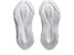The Asics Women's Novablast 5 Running Shoes in White and Piedmont Grey
