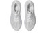 The Asics Men's Novablast 5 Running Shoes in White and Piedmont Grey