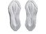 The Asics Men's Novablast 5 Running Shoes in White and Piedmont Grey