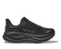 The Hoka Women's Bondi 9 Running Shoes in Black