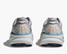 The Hoka Men's Bondi 9 Running Shoes in Stardust and Grey