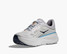 The Hoka Men's Bondi 9 Running Shoes in Stardust and Grey