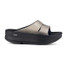 The Oofos Women's OOmega OOahh Luxe Sandals in the Latte Colorway The Oofos Women's OOmega OOahh Luxe Sandals in the Latte Colorway