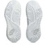 Asics Women's Resolution X Tennis Shoes White Pure Silver sole view