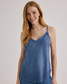 Bella Dahl Women's Frayed Cami Tank Top in Skyline Spray Wash Bella Dahl Women's Frayed Cami Tank Top in Skyline Spray Wash