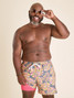 Chubbies Men's Lined Classic Swim Trunks in Monstera Mixes