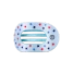 Teleties Medium Flat Round Hair Clip in United We Sparkle