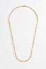 Bartlett London Men's Paperclip Chain Necklace in PVD Gold Plated
