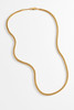 Bartlett London Men's Spiga Chain Necklace in PVD Gold Plated