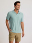 Free Fly Men's Bamboo II Slub Polo in Ocean Mist Free Fly Men's Bamboo II Slub Polo in Ocean Mist