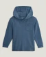 The Free Fly Toddlers' Bamboo Shade Hoodie in Pacific Blue