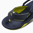 The Reef Toddlers' Little Fanning Sandals in the colorway Lime/ Navy