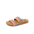 Reef Women's Cushion Vista Sandals Sherbet Multi front view