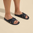 The Olukai Women's Ani Sandals in Lava Rock/Lava Rock
