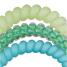 Teleties Small Hair Ties in Cabana Cutie