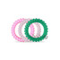 Teleties Large Hair Tie Merry Pinkmas