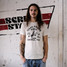 Norman Roscoe Texas Prison Rodeo T-Shirt in White front view