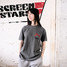 Norman Roscoe Texas Icon T-Shirt in Charcoal detail view
