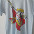 Norman Roscoe Kids' Texas Cowboy T-Shirt Light Blue front view