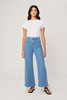 Rolla's Jeans Women's Sailor Jeans in Lily Blue detail