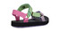 Teva Kids' Original Universal Metallic Sandals Quiet Green Multi strap detail
