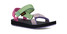 Teva Kids' Original Universal Metallic Sandals Quiet Green Multi worn view