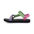 Teva Kids' Original Universal Metallic Sandals in Quiet Green Multi