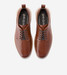 The Cole Haan Men's ØriginalGrand Energyweave Perforated Plain Toe Oxford Shoes in British Tan/Ivory/Chocolate