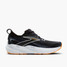 The Brooks Men's Glycerin 22 Running Shoes in Black/Country Blue/Orange Pop