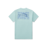 The Southern Marsh Men's Fieldtec Pro Fishing Co. Pocket Tee in Antiqua Blue
