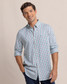 The Southern Tide Men's brrr°® Intercoastal Glenmoor Plaid Sport Shirt in Light Indigo The Southern Tide Men's brrr°® Intercoastal Glenmoor Plaid Sport Shirt in Light Indigo